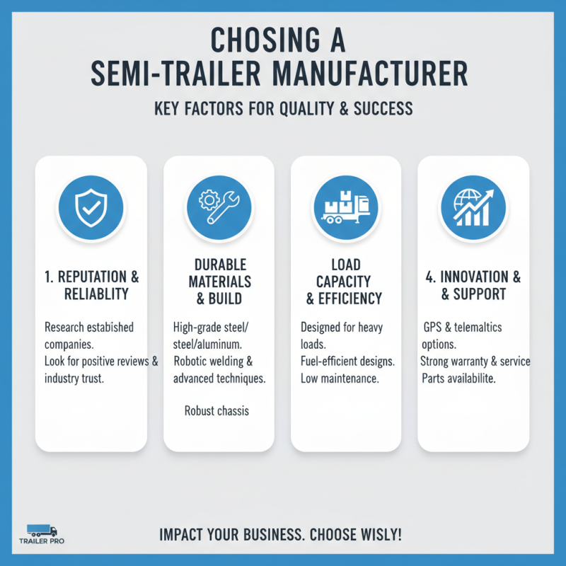 How to Determine the Right Size for Wholesale High-Quality Semi Trailers?