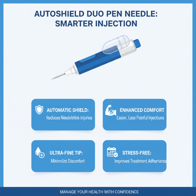 What is Autoshield Duo Pen Needle and How Does It Work?