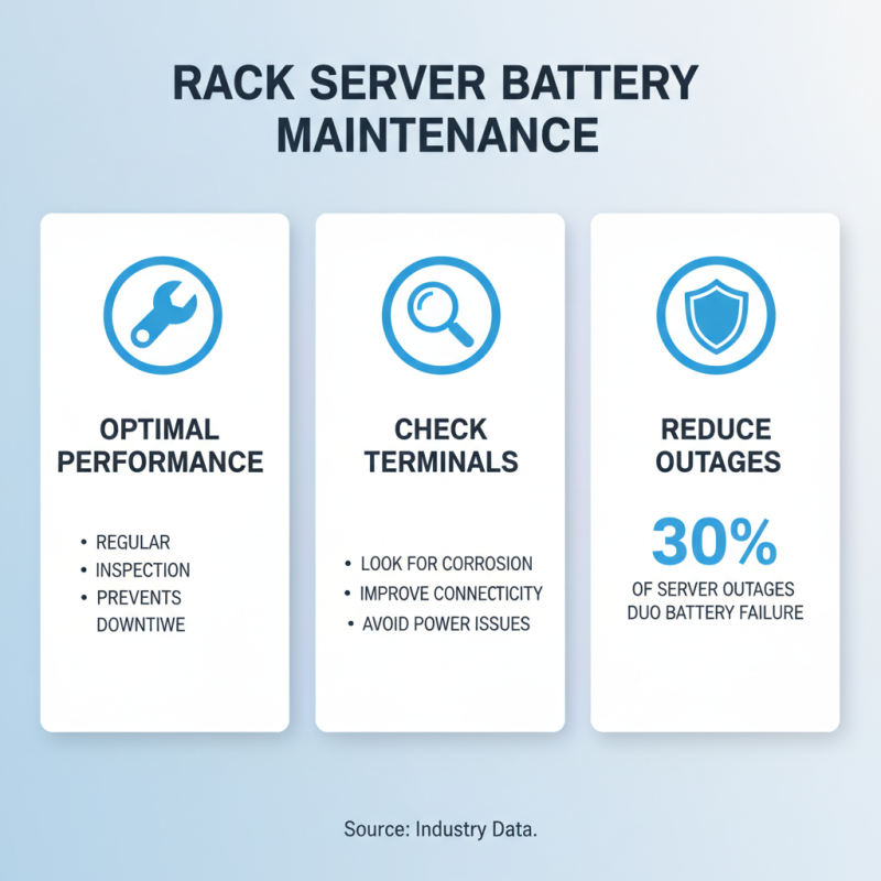 Rack Server Battery Maintenance Tips for Optimal Performance?