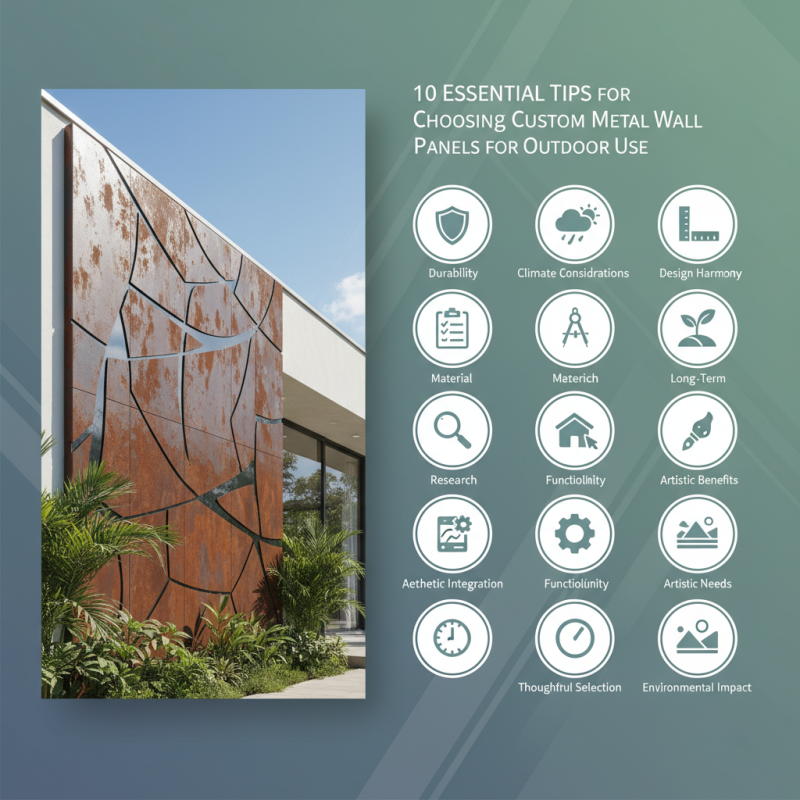 10 Essential Tips for Choosing Custom China Metal Wall Panels for Outdoor Use?