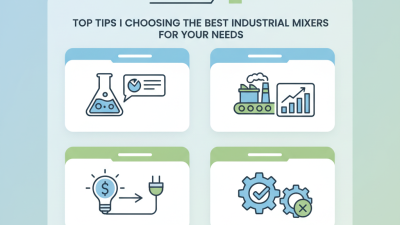 Top Tips for Choosing the Best Industrial Mixers for Your Needs?