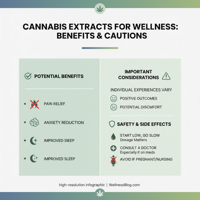 What are the Benefits of Cannabis Extracts for Wellness?