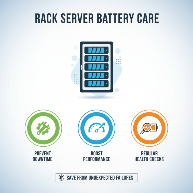 Rack Server Battery Maintenance Tips for Optimal Performance?