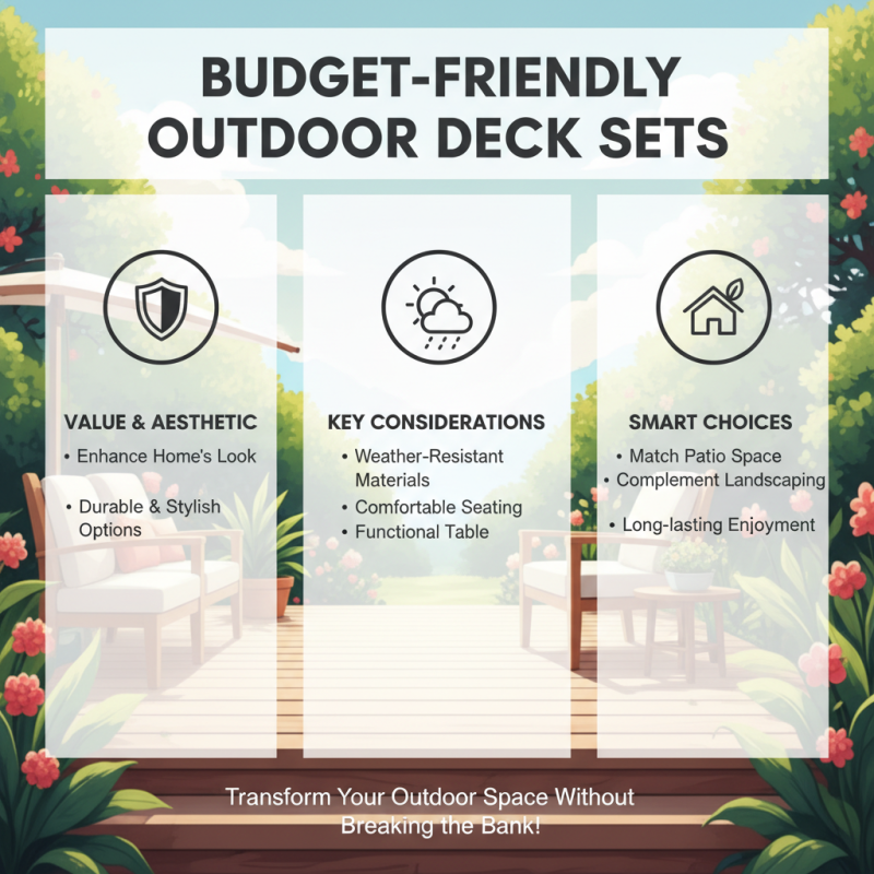 Top 10 Outdoor Deck Sets for Any Home Style?