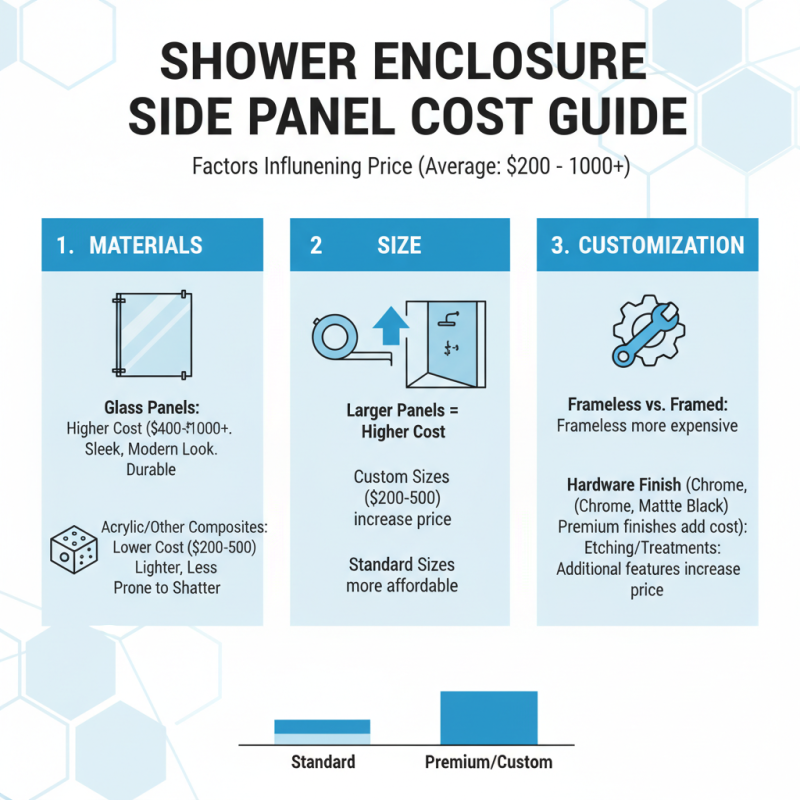 What is a Shower Enclosure Side Panel and What to Consider?