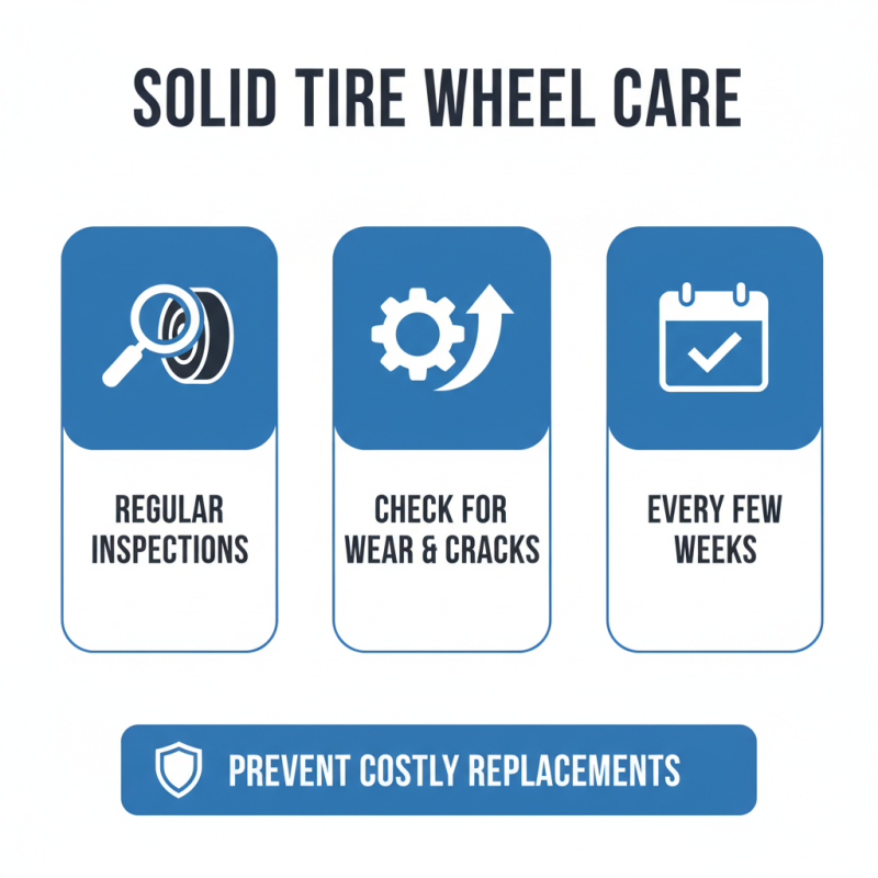 How to Choose the Best Solid Forklift Wheels for Your Needs?