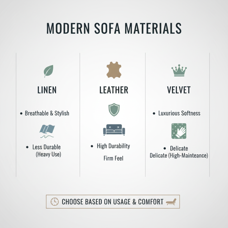 How to Choose the Perfect Modern Sofa for Your Home?