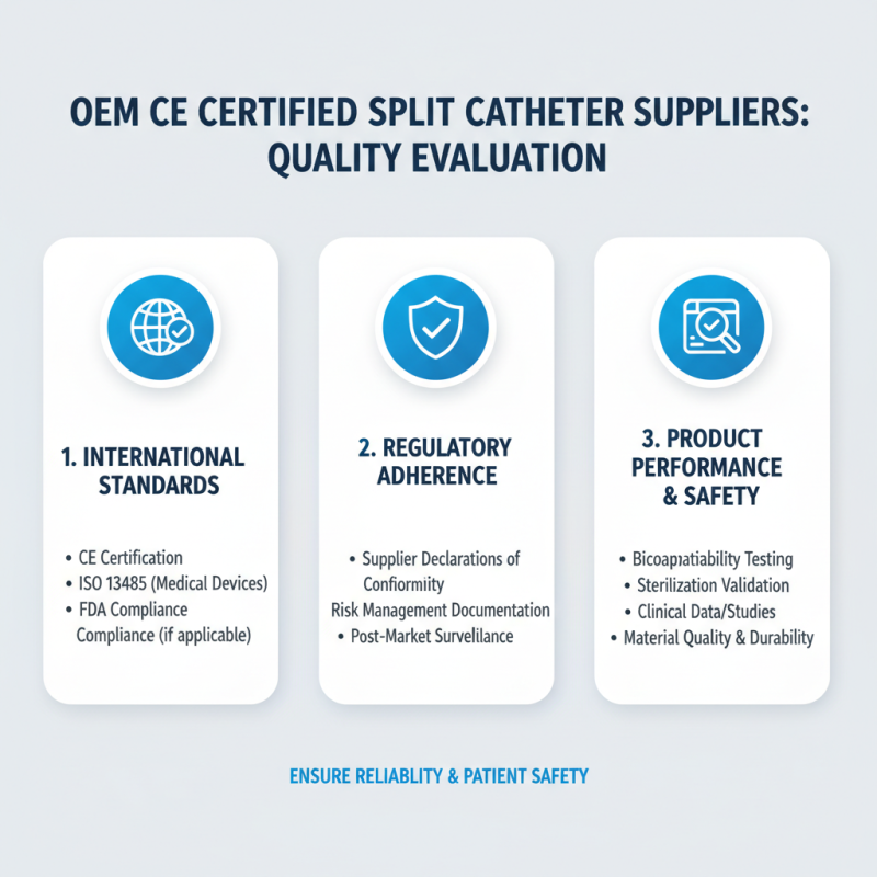 How to Find Reliable OEM CE Certification Split Catheter Suppliers?