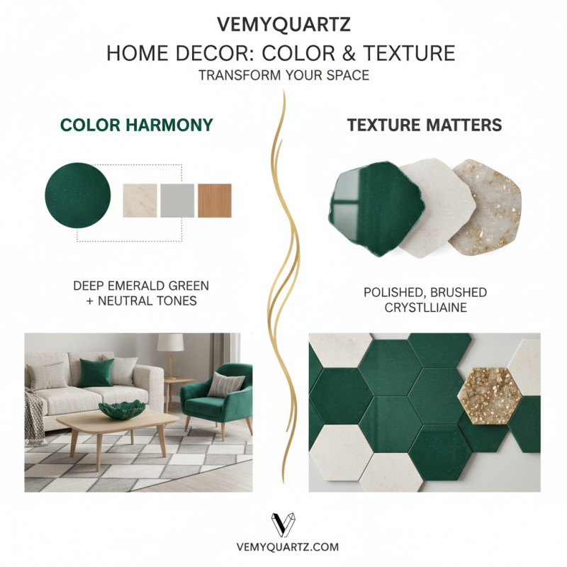 How to Use Vemyquartz for Your Home Decor Projects?