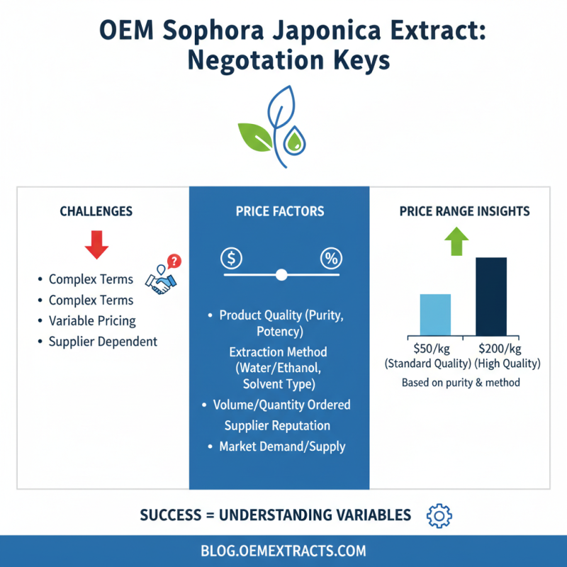 10 Essential Tips for Sourcing OEM Wholesale Sophora Japonica Extract