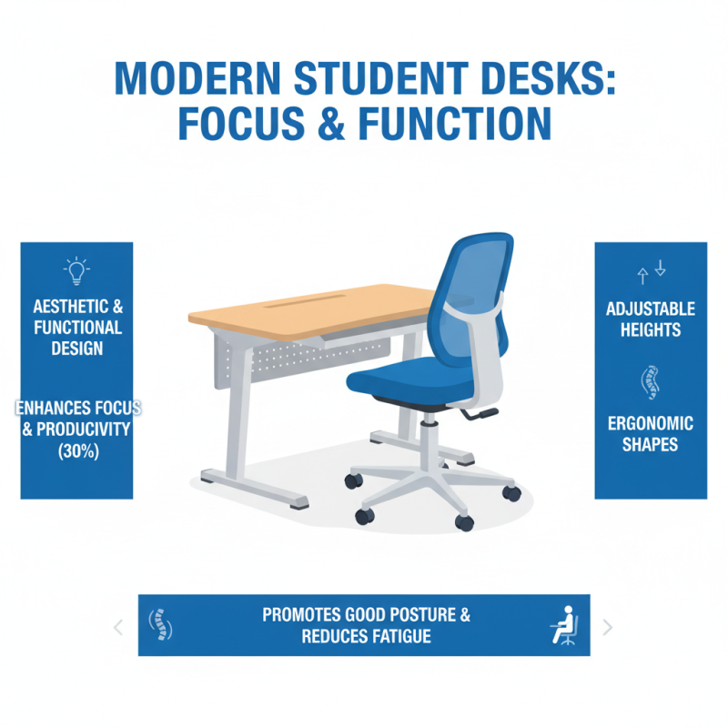Best Student Desk With Chair Attached for Ultimate Study Comfort?