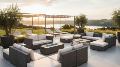 Why Choose Custom Wholesale Modular Outdoor Furniture for Your Space?