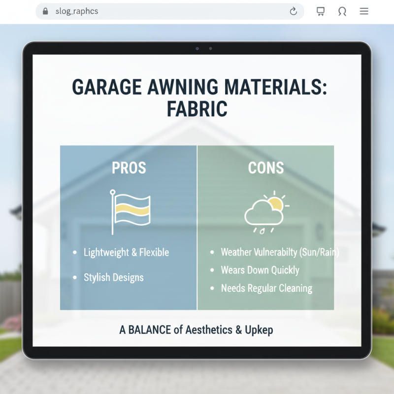 2026 Best Wholesale OEM Garage Awning Options for Your Home?