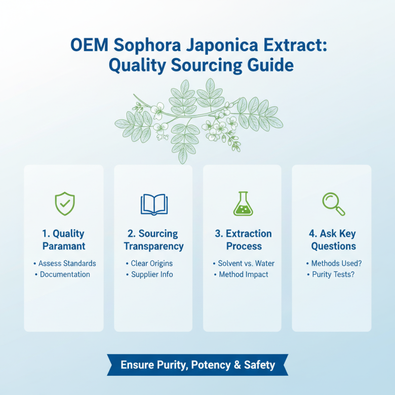 10 Essential Tips for Sourcing OEM Wholesale Sophora Japonica Extract