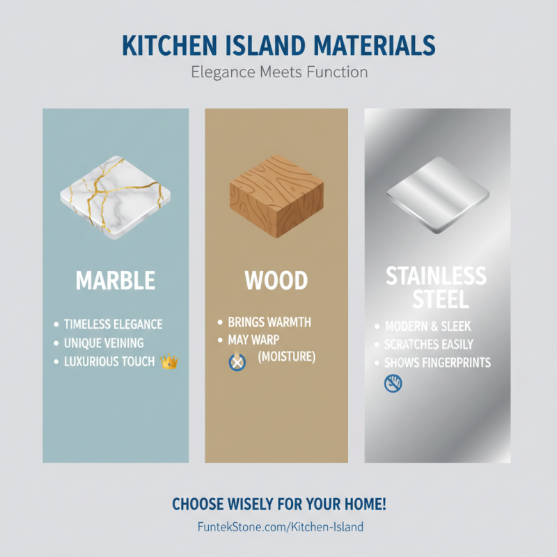 Why Choose a Marble Kitchen Island for Your Home?