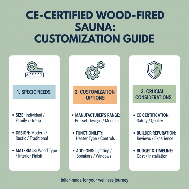 2026 How to Choose a Custom CE Certification Wood-Fired Sauna Manufacturer?