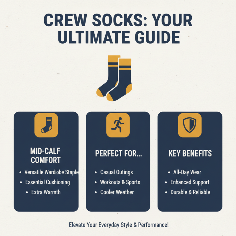 2026 Best Crew Socks for Comfort and Style?