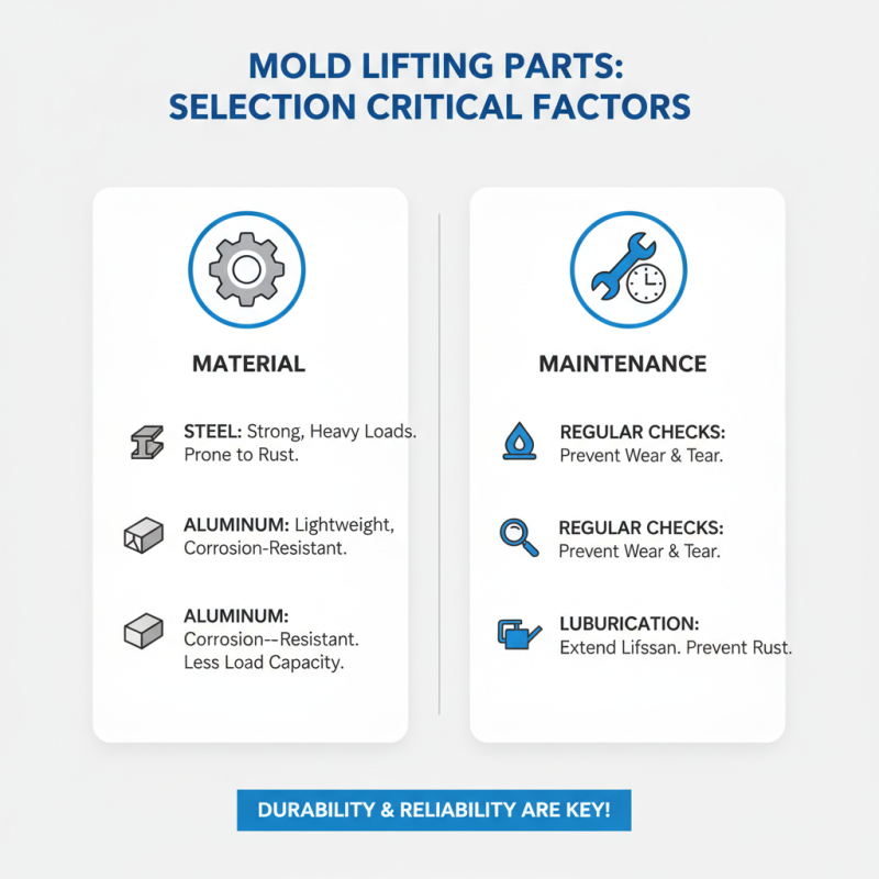 Top 10 Mold Lifting Parts You Need to Know About?