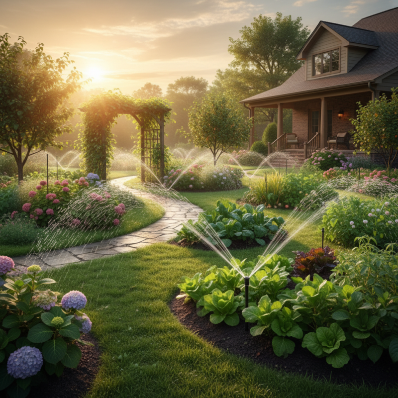 Best Garden Sprinkler Systems for Efficient Watering Solutions?