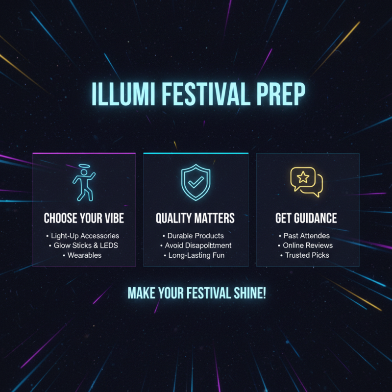 How to Buy High Quality Illumi Festival Products for an Unforgettable Experience?
