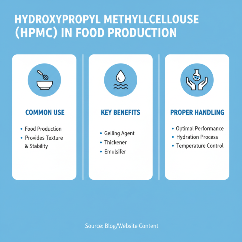 How to Use Hydroxypropyl Methylcellulose in Food Products?