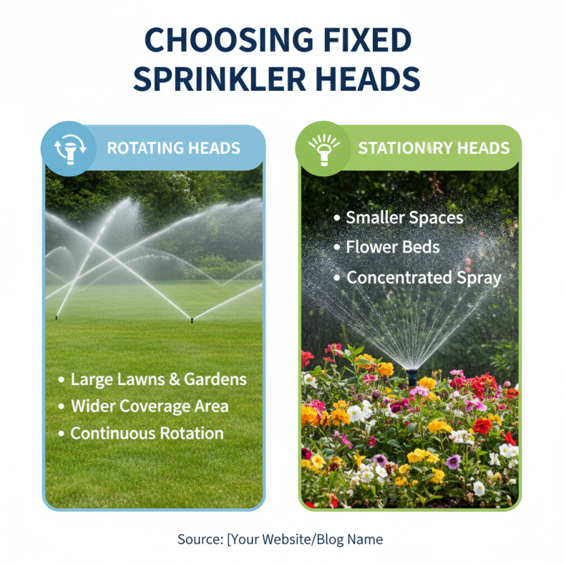 How to Choose the Right Fixed Sprinkler Heads for Your Lawn?