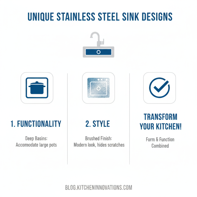 2026 Top Unique Stainless Steel Sink Designs for Your Home?