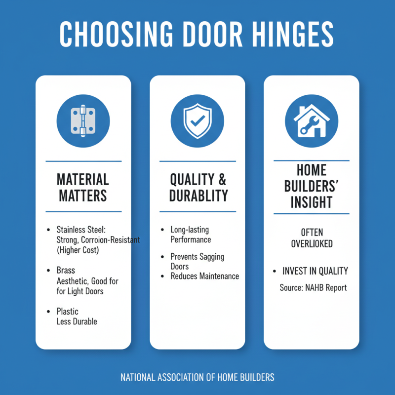 How to Choose the Right Door Hinge for Your Home?