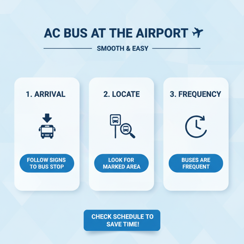 How to Use Airport AC Bus for Hassle Free Travel?