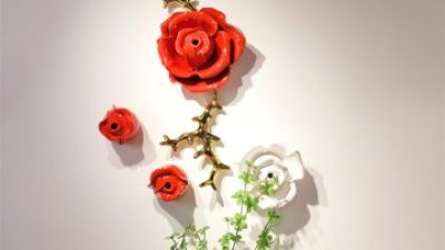 Yalang Home Customized Ceramic Rose Wall Art Decor01.jpg