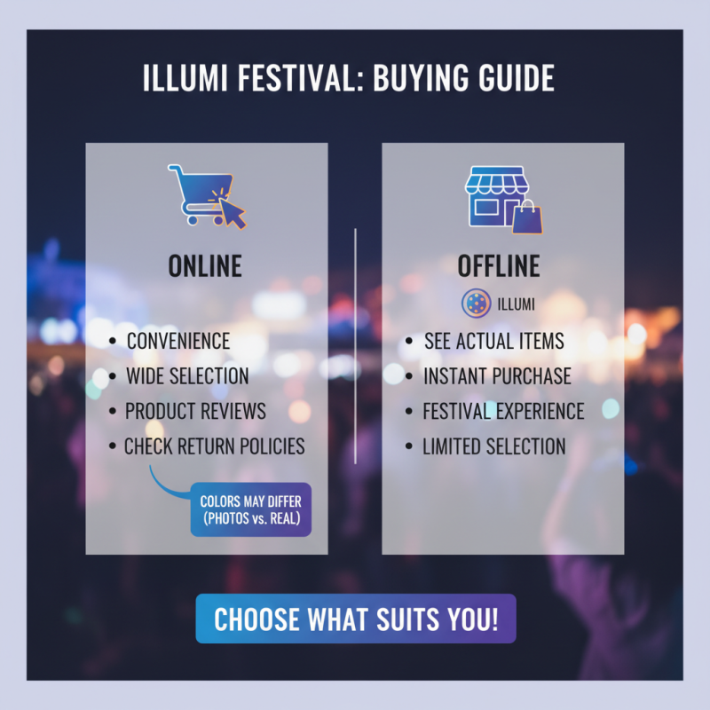How to Buy High Quality Illumi Festival Products for an Unforgettable Experience?