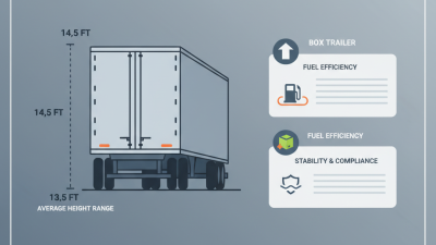 How to Determine the Height of a High Quality Wholesale Semi Box Trailer?