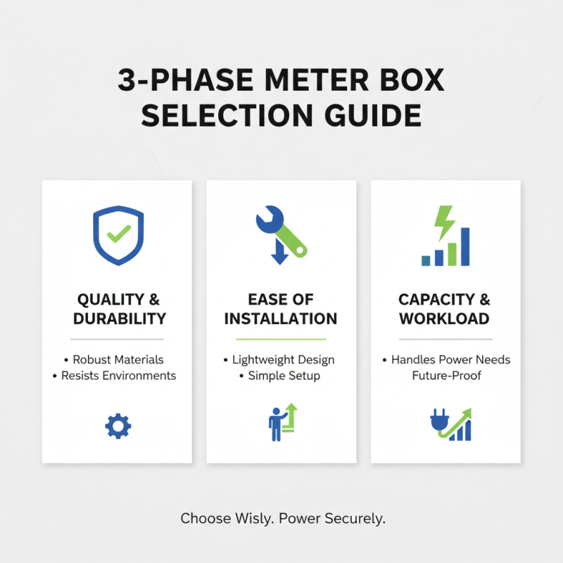 Best Wholesale China Three Phase Meter Box Options for Your Business Needs?