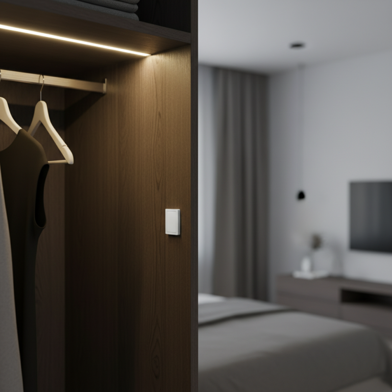 What is a Wardrobe Door Switch and How Does It Work?