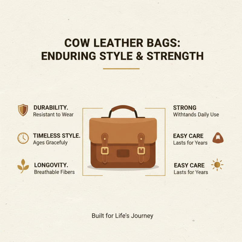 Why Choose Cow Leather Bags for Durability and Style?