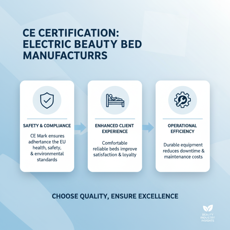 Why Choosing the Best CE Certification Electric Beauty Bed Manufacturer Matters?
