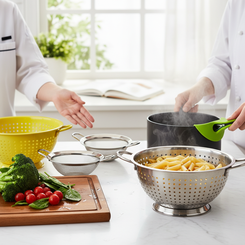 What is a Colander Strainer and How to Use It?