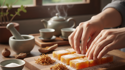 Bagaimana untuk membuat gula-gula tekan perisa kulit Chenpi di rumah?