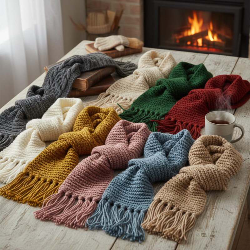 Best 10 Wholesale China Wool Knitted Scarves for Winter Fashion?