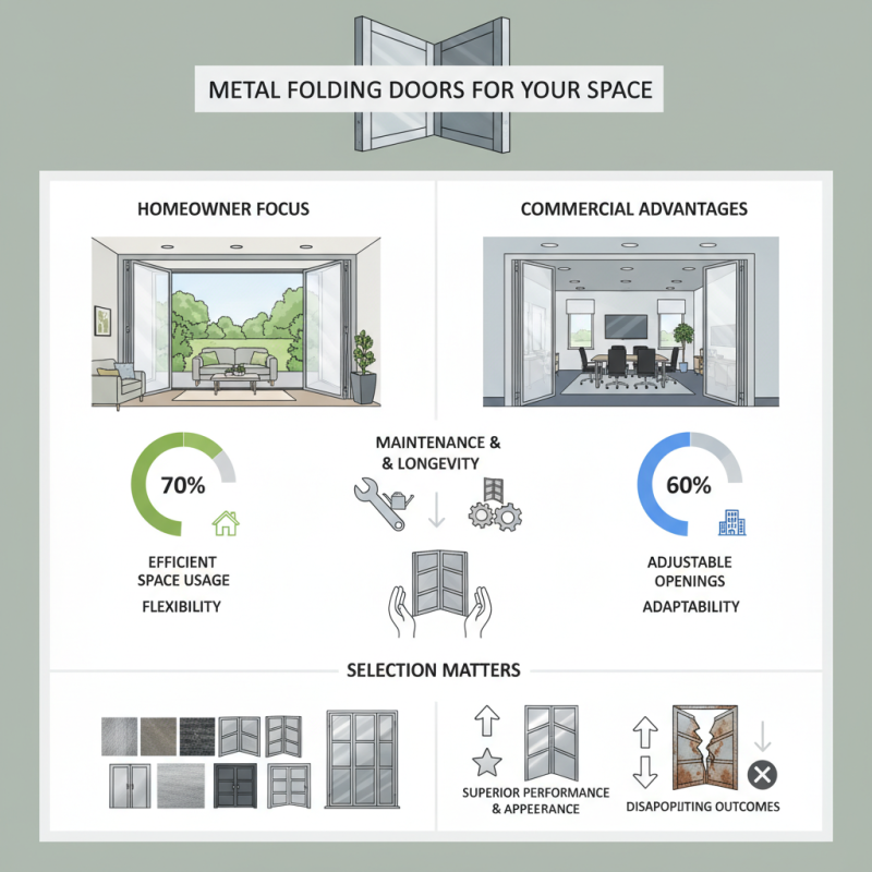 How to Choose the Best Metal Folding Doors for Your Space?
