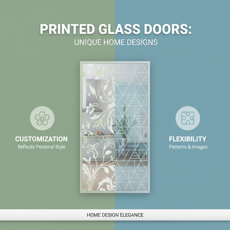 Why Choose Printed Glass Doors for Your Home Design?