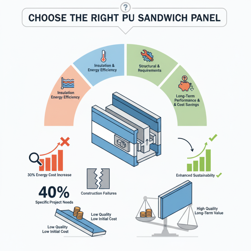 How to Choose the Right PU Sandwich Panel for Your Needs?