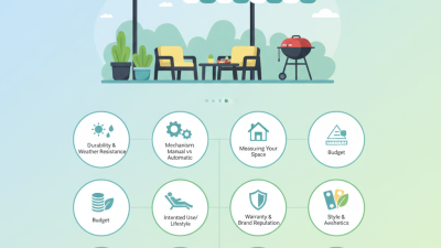 Top 10 Tips for Choosing the Best Folding Awning?
