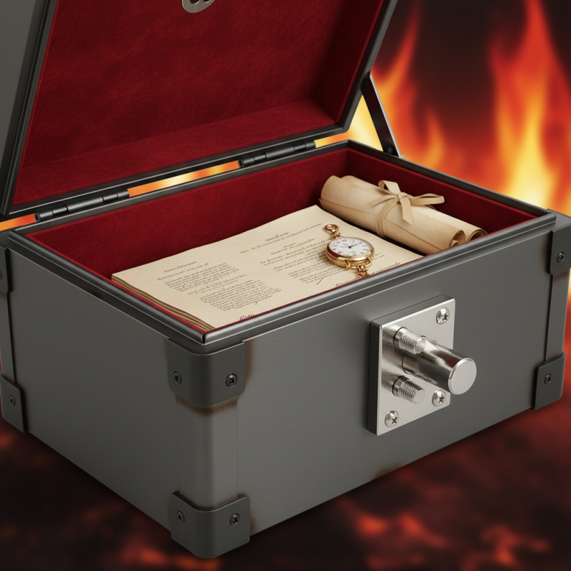Why Choose an ODM OEM Metal Fireproof Lock Box Manufacturer?