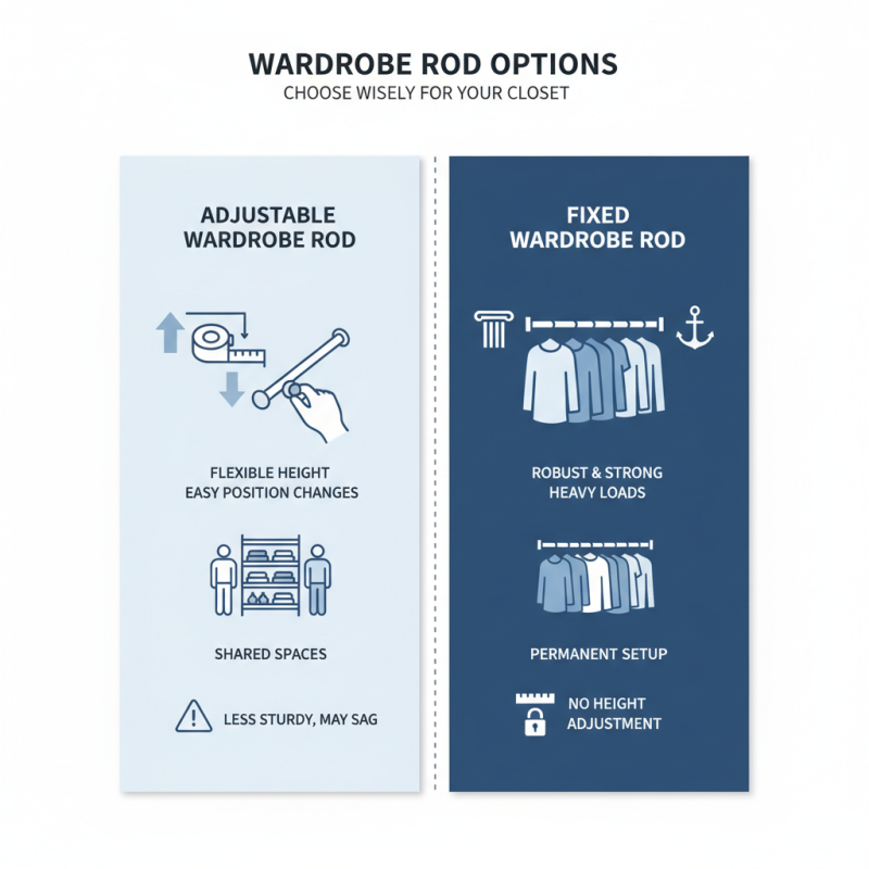 How to Choose the Right Wardrobe Rod for Your Closet?
