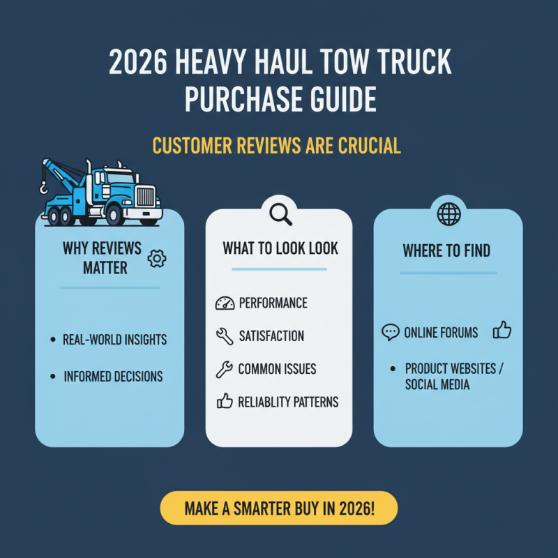 How to Buy High Quality Heavy Haul Tow Truck Products in 2026?
