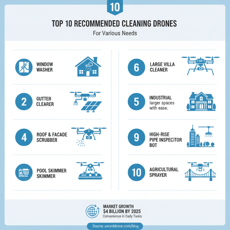 Top 10 Cleaning Drones You Should Consider Today?