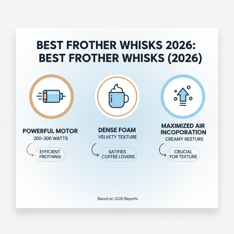 Top Frother Whisk in 2026 What Makes Them the Best?