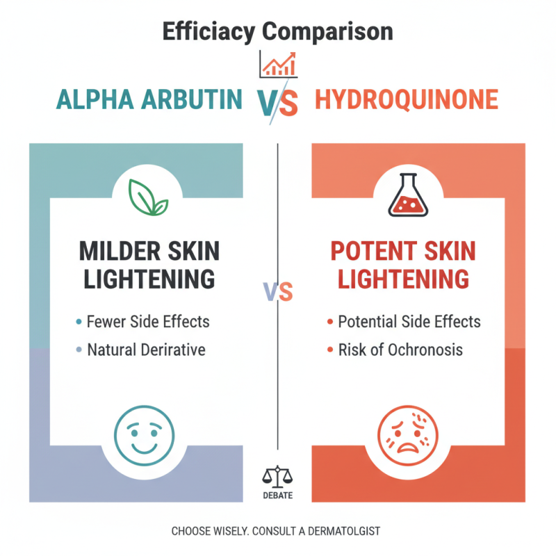 Is Alpha Arbutin Safer Than Hydroquinone for Skin Care?