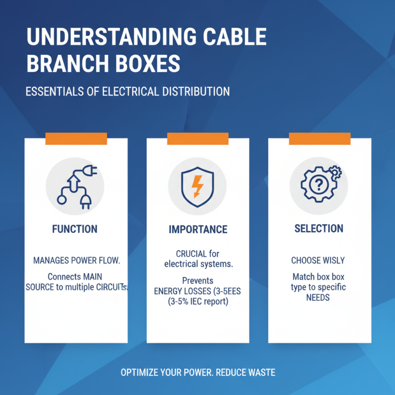 How to Choose the Right Cable Branch Box for Your Needs?